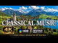 4K Best of Classical Music AUSTRIA Drone Mozart Beethoven Grieg Strauss Liszt Chopin Tchaikovsky