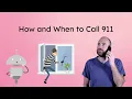 How and When to Call 911 - Emergency Skills for Kids