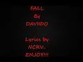 Davido - FALL Lyrics
