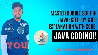 Master Bubble Sort in Java Step-by-Step Explanation with Code