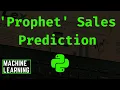 Python ML Forecasting Sales for a Painting Manufacturing Company with Prophet
