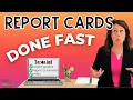 Report Cards - Do This Don t Do That