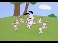 Snoopy Dancing With Rabbits