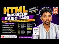 HTML Chapter 2 Basic Tags in HTML Heading Paragraph BR HR Formatting Tags