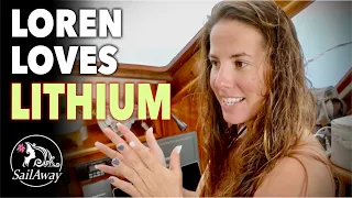 CHEAP LITHIUM on AMAZON – We ROLL THE DICE | Catamaran Renovation | SailAway 224