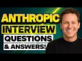 ANTHROPIC INTERVIEW QUESTIONS ANSWERS How to PASS a Anthropic Job Interview