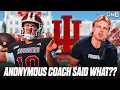 Anonymous CFB Coach SAID WHAT About Indiana Hoosier s NEW QB