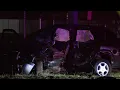One dead two in critical condition after car crash