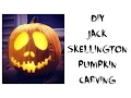 DIY JACK SKELLINGTON PUMPKIN CARVING Allie Young
