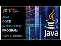 Java Core Integrated Program 16 Days Course 4 Certificates