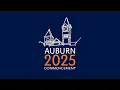 Auburn University Summer 2025 Commencement - Saturday August 9 9 00 a m