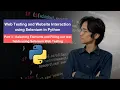 Web Testing and Website Interaction using Selenium in Python Part 1