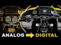 Road Glide Digital Gauge Conversion Wolf One Digital 10 Pro Kit