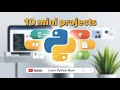 5 Python Projects That Save Real Data Level 4 Begins Build Practical Tools in Python