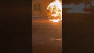 بحرق جيب لاندكروزر تيوتا تفحيط 