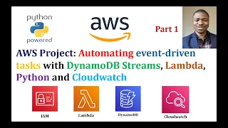 AWS Project Automating Event-Driven Tasks using DynamoDB Streams AWS Lambda Python and CloudWatch