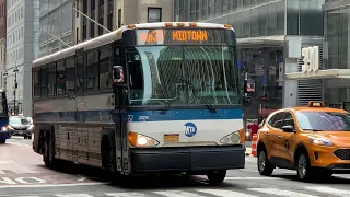 Midtown Bound 2008 MCI D4500CT 2210 SIM33C Express Bus At Madison Av 47th St