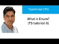 What is Enum in TypeScript in Hindi What is Enum Typescript tutorial-8