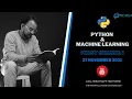 Python Machine Learning with Automations Session 1