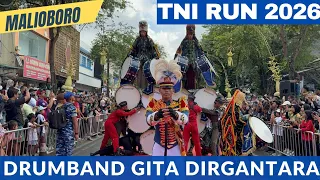 LIVE DRUMBAND AAU GITA DIRGANTARA di MALIOBORO | TNI RUN 2026