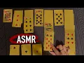 ASMR Card Game Solitaire Relaxing Clicky Whispers Soft Shuffling Sounds