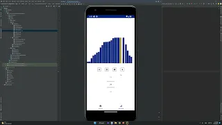 Sorting Algorithms Application 1 with Android Studio - Fall 2022