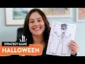 Halloween Math Game for Kindergarten and 1st Grade fun strategy math game