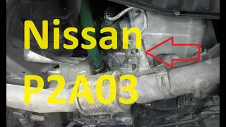 Causes and Fixes Nissan P2A03 Code O2 Sensor Circuit Range Performance Bank 2 Sensor 1