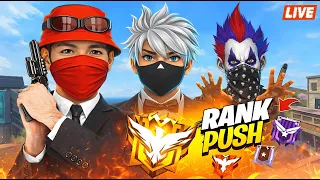 🔴[Live] Free Fire New Rank Season Rank Push Live 07/75 DAY😱ANKUSH FF #freefire #shortsfeed #shorts