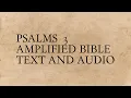 Psalms 3 - Amplified Bible