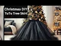 Christmas DIY Tutu Tree Skirt DIY Christmas Decorations How To Make A Christmas Tree Skirt