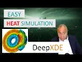 Easy PINNS with DeepXDE HEAT Simulation with Deep Neural Networks