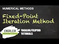 Root Finding - Fixed-Point Iteration Method Numerical Methods Tagalog