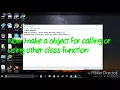 Access modifier used in notepad java