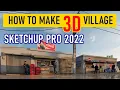 3D Village Design Part 100916 Cry Engine Animation