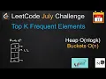top k frequent elements top k frequent elements leetcode leetcode 347 heap PQ and bucket