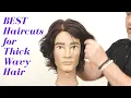 The BEST Haircuts for Thick Wavy Hair - TheSalonGuy