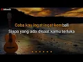 SEHARUSNYA AKU - MAULANA WIJAYA // KARAOKE AKUSTIK ( NADA RENDAH COWOK 