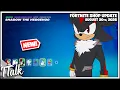 Fortnite Shop NEW SONIC COLLAB IN FORTNITE August 20th 2026 Fortnite Chapter 7