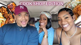 LETTING THE PERSON INFRONT OF US DECIDE WHAT WE EAT ft. TC & Tanaania | QUITE PERRY