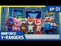 [Miniforce V-Rangers] ❇️Ep.01 Meet the V-Rangers