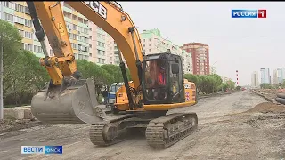 Омичи жалуются на трудности с транспортным сообщением из-за благоустройства территории у «Арены Омск»