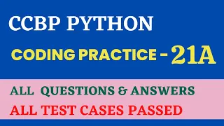 Coding Practice - 21A Functions Python CCBP 4 0