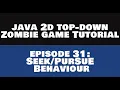 Java 2D Zombie Game Tutorial - 31 Make AI Follow Player REMASTERED