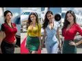 Download Lagu Private Jet Runway: Glamorous Flight Attendants Worldwide ✈️