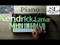 Kendrick Lamar - Not Like Us instrumental piano remake