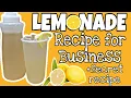 Download Lagu LEMONADE RECIPE FOR BUSINESS | SECRET FOR THE BEST LEMONADE SUGAR SYRUP