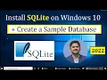 How to install SQLite on Windows 10 2022 Amit Thinks