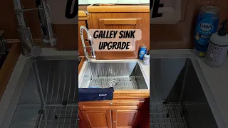 A very messy project, but we love the Kraus drop in sink.