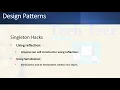 Singleton Hack Using Serialization and de Serialization